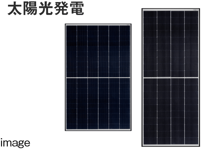 再生可能な自然エネルギーを導入!のイメージ